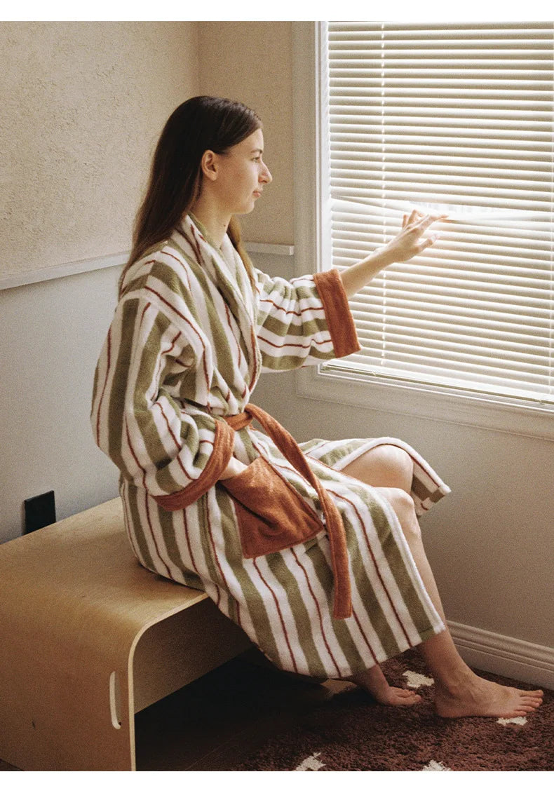Cotton Terry Bathrobe
