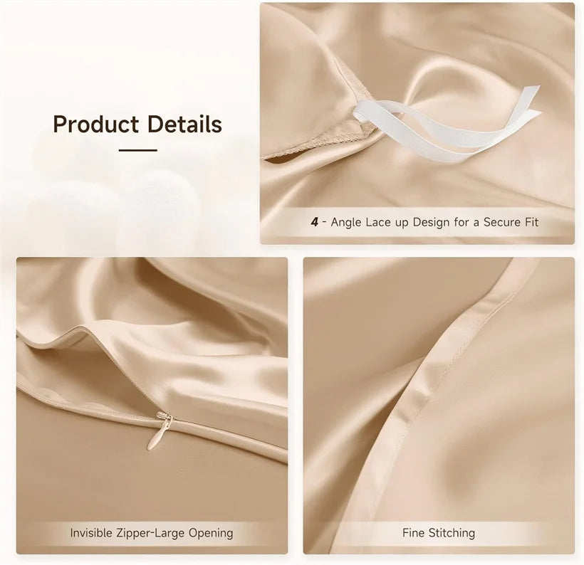 Luxury 100% Mulberry Silk Duvet Cover