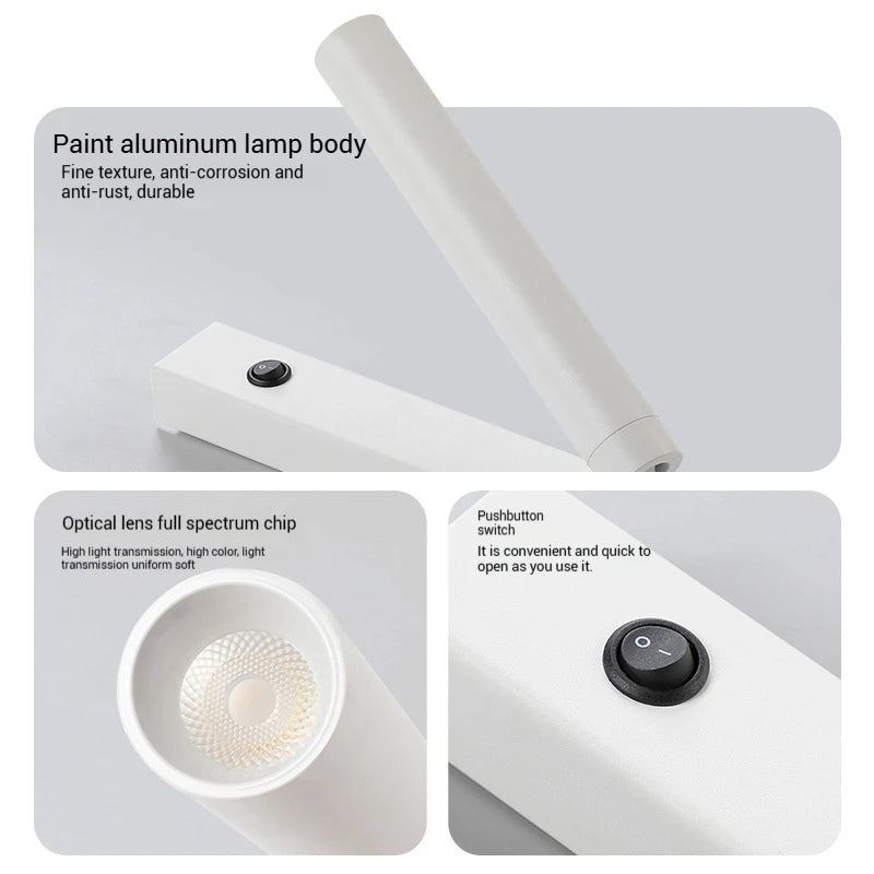 Adjustable Wall Light – Minimalist LED Spotlight