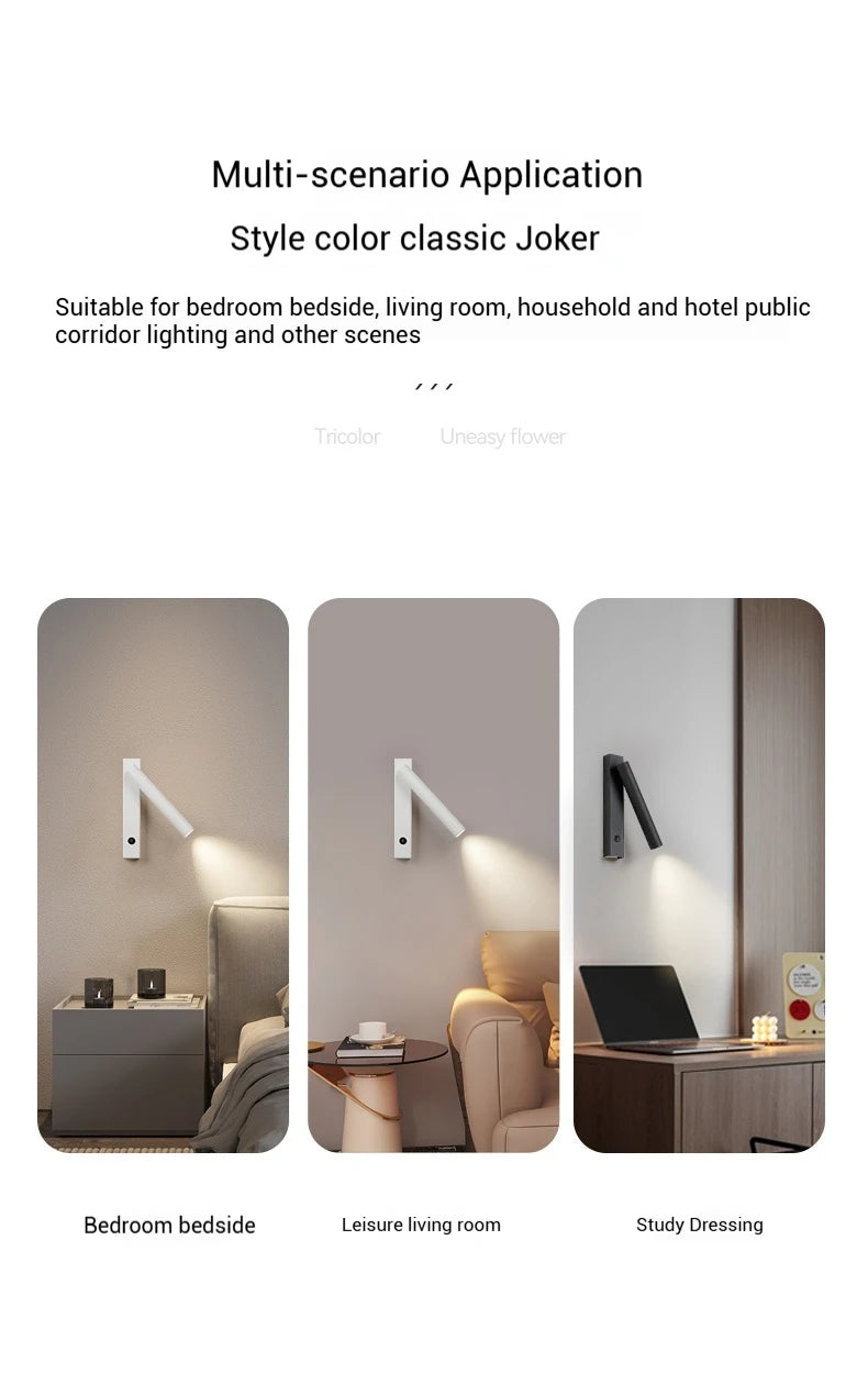 Adjustable Wall Light – Minimalist LED Spotlight