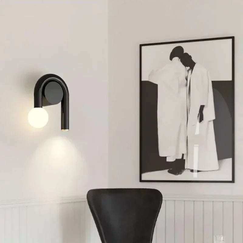 U-Shape Wall Lamp – Modern Nordic Sconce