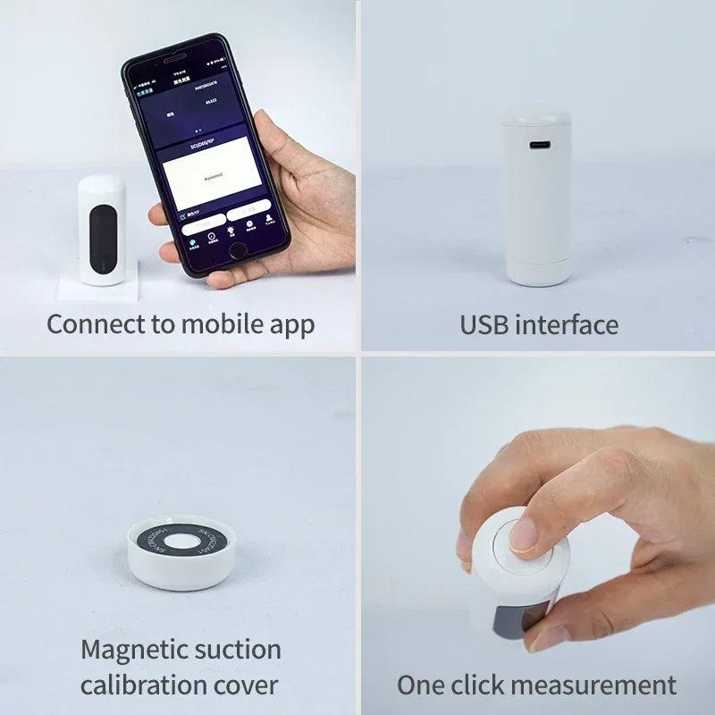 High-Precision Handheld Colorimeter – Paint, Fabric & Coating Color Reader