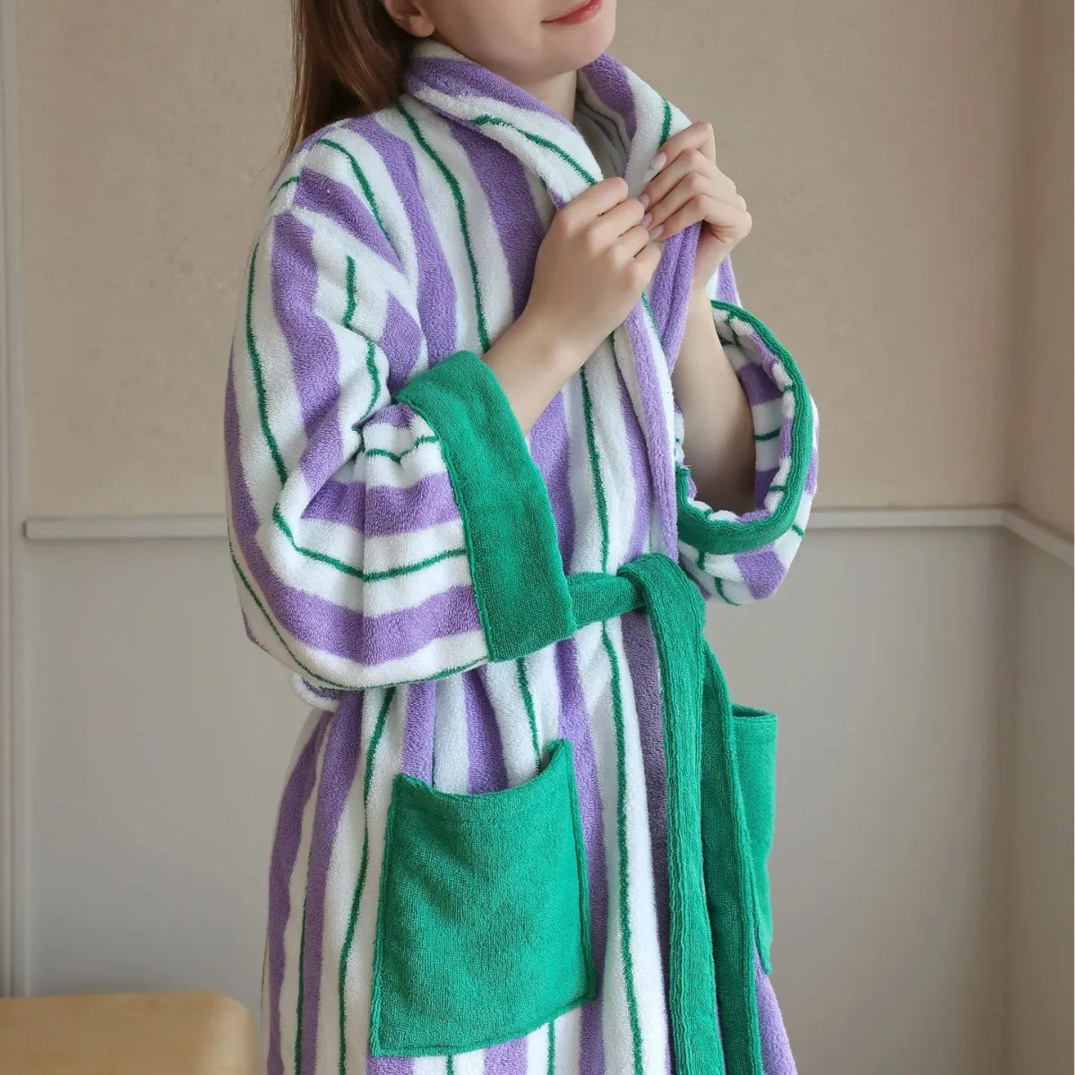 Cotton Terry Bathrobe