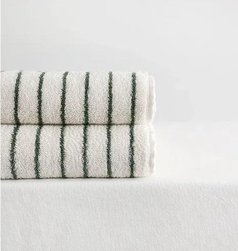 Geometric Rhombus Cotton Towel