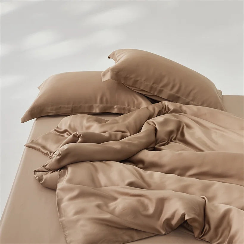 Luxury 100% Mulberry Silk Duvet Cover