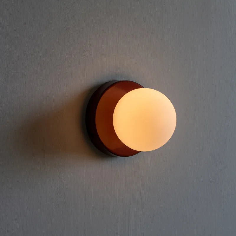 Macaron Round Wall Lamp – Nordic Ball Light
