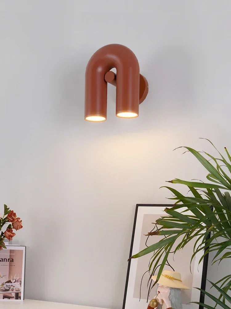 Italy Design LED Wall Lamp — U-Shaped Modern Sconce