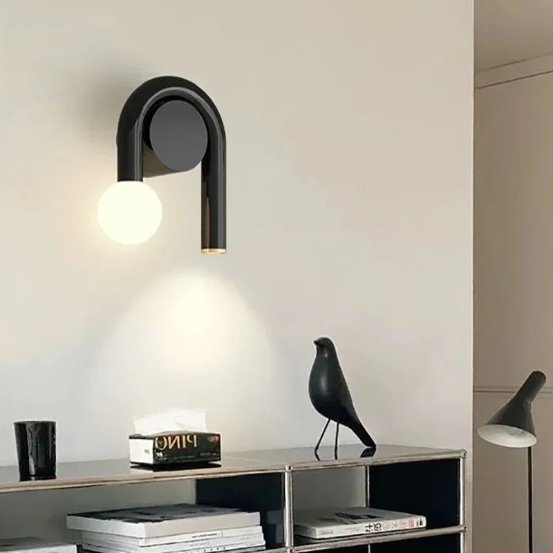 U-Shape Wall Lamp – Modern Nordic Sconce