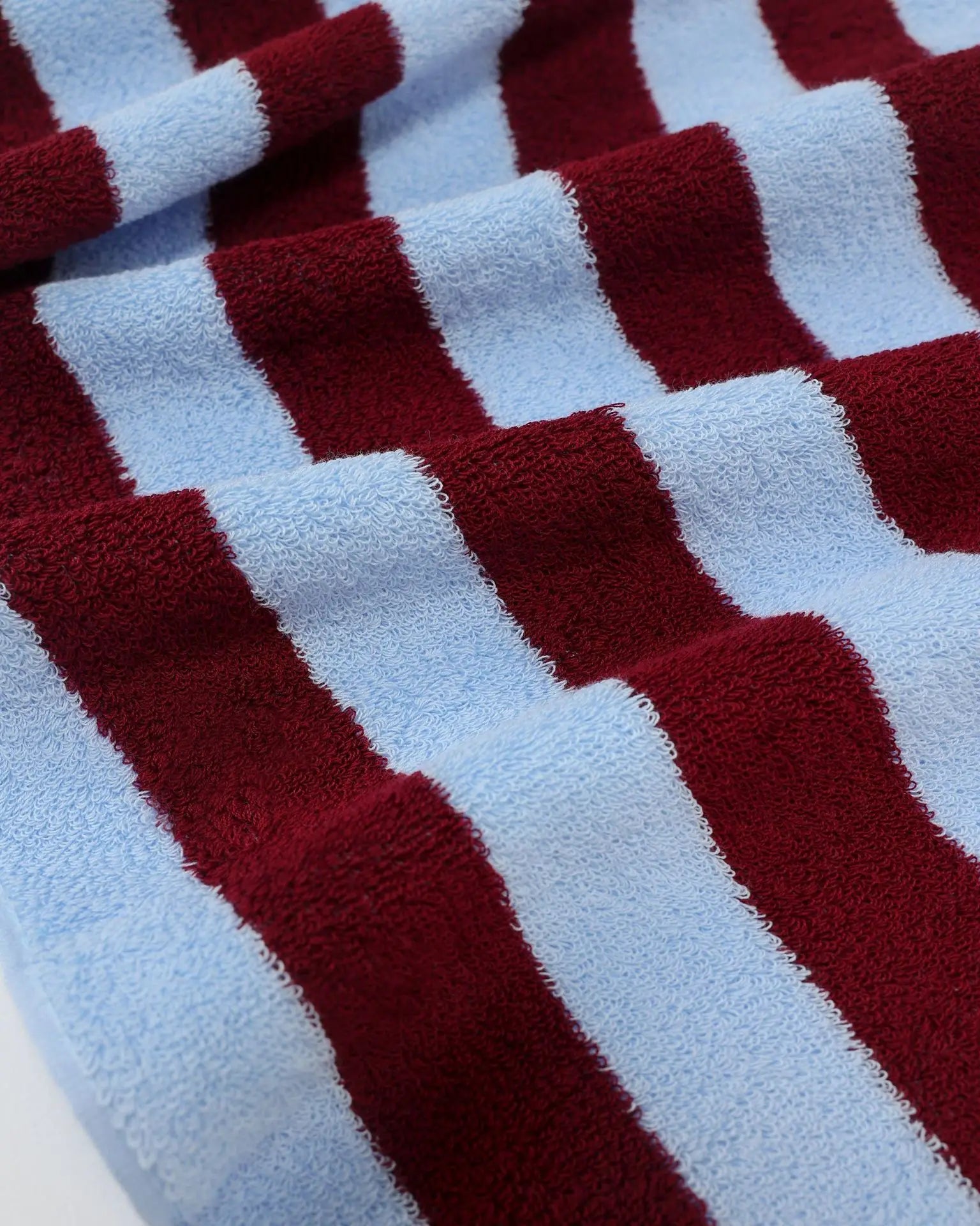 Retro Striped Cotton Towels