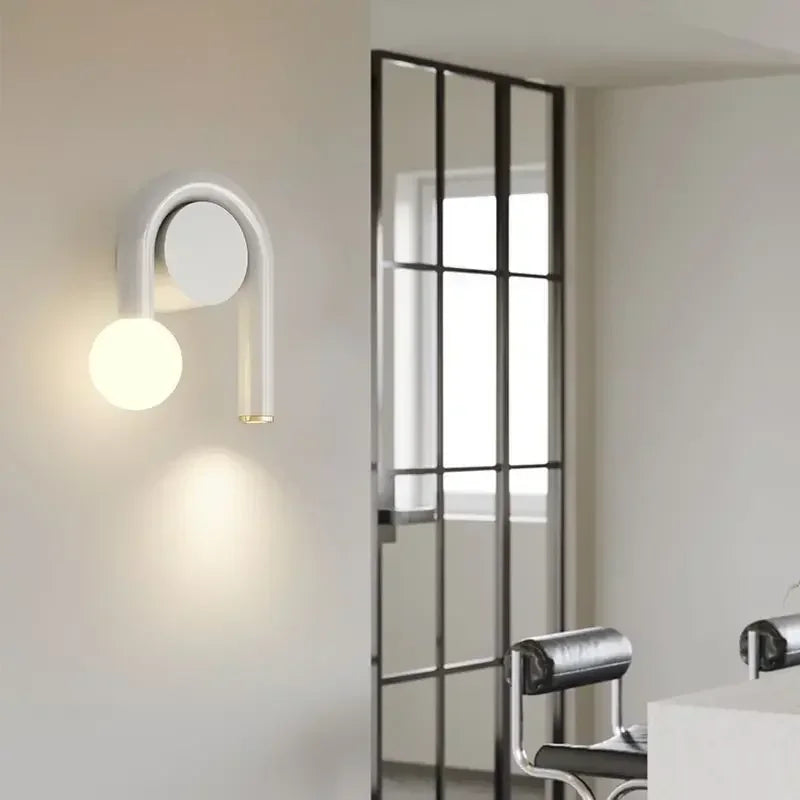 U-Shape Wall Lamp – Modern Nordic Sconce