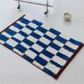 Geometric Tufted Bathroom Mat