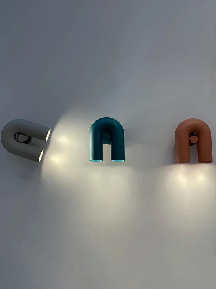 Italy Design LED Wall Lamp — U-Shaped Modern Sconce