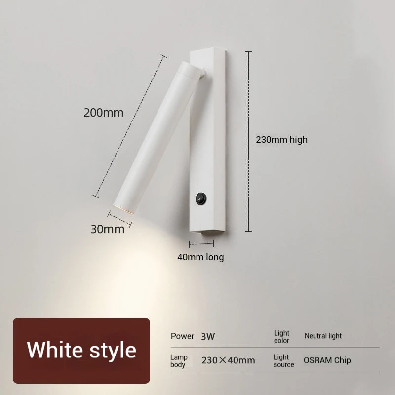 Adjustable Wall Light – Minimalist LED Spotlight