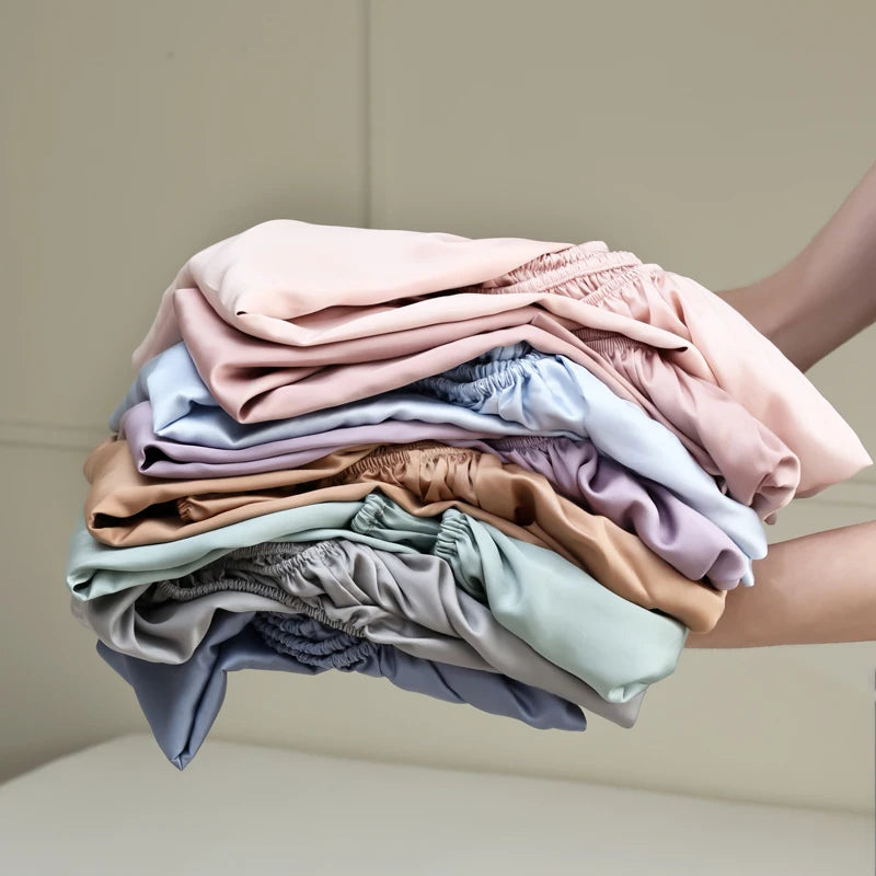 Luxury 100% Mulberry Silk Fitted Sheet