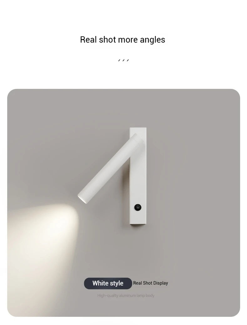 Adjustable Wall Light – Minimalist LED Spotlight