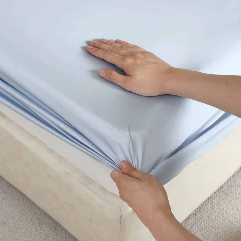 Luxury 100% Mulberry Silk Fitted Sheet