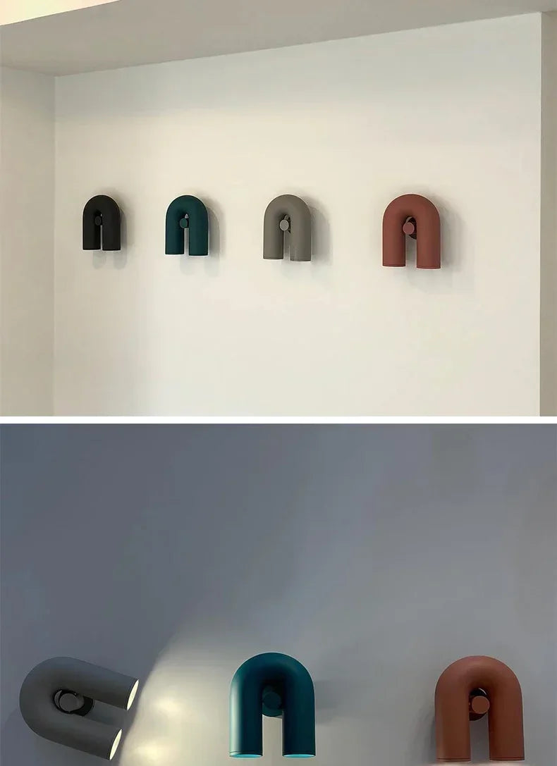 Italy Design LED Wall Lamp — U-Shaped Modern Sconce