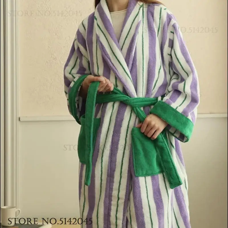 Cotton Terry Bathrobe