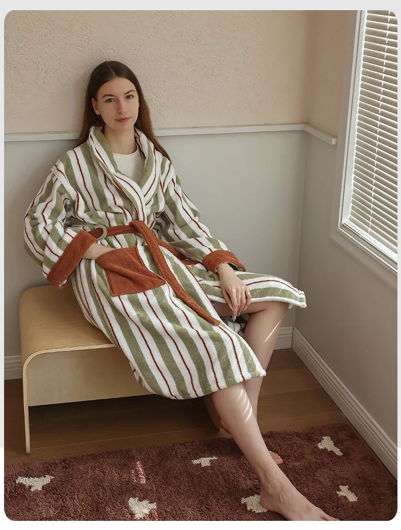 Cotton Terry Bathrobe
