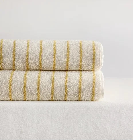 Geometric Rhombus Cotton Towel