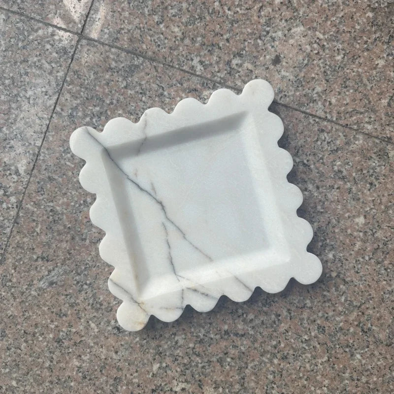 Travertine Stone Decorative Tray