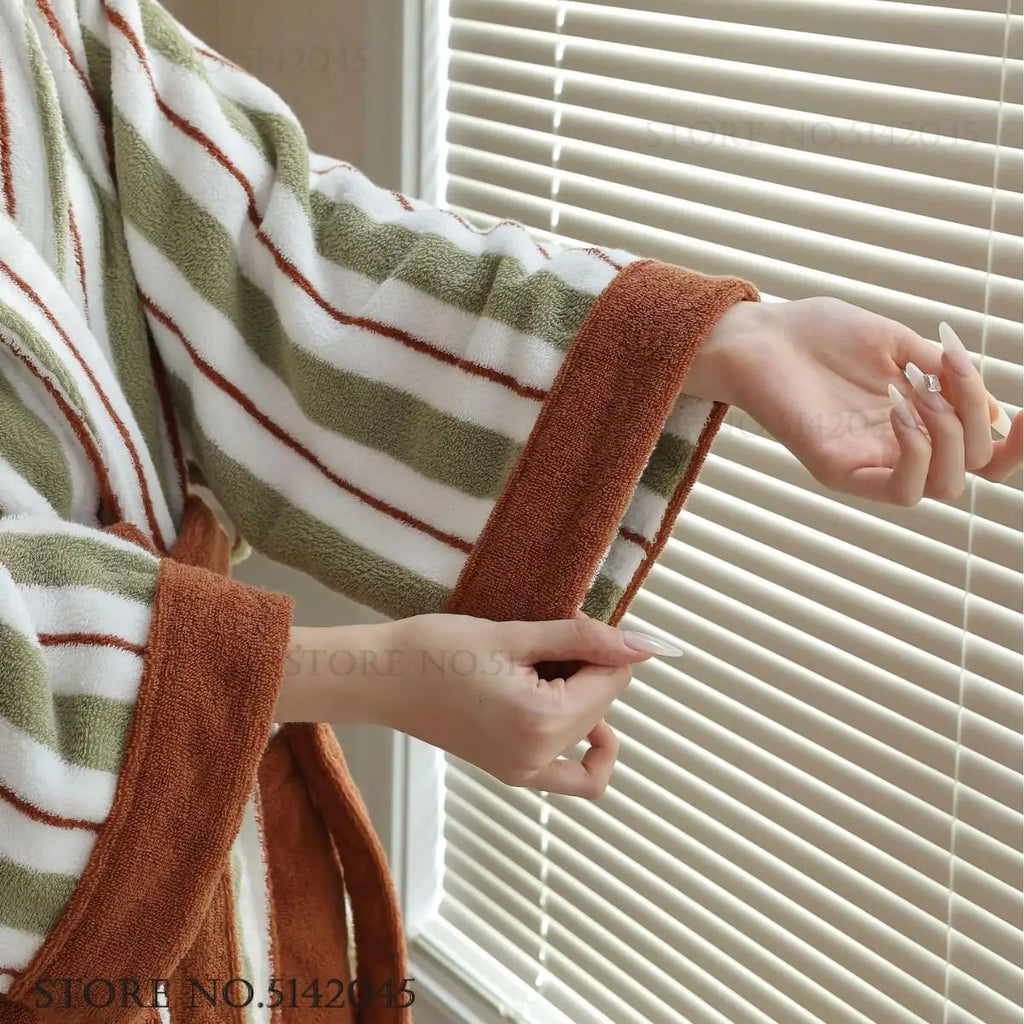 Cotton Terry Bathrobe