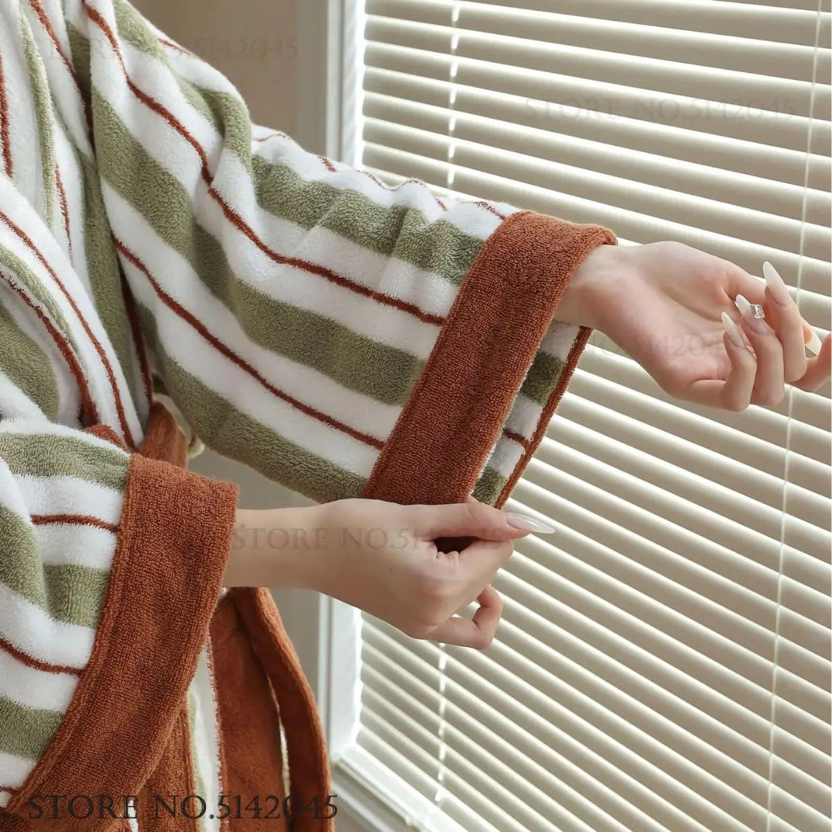 Cotton Terry Bathrobe