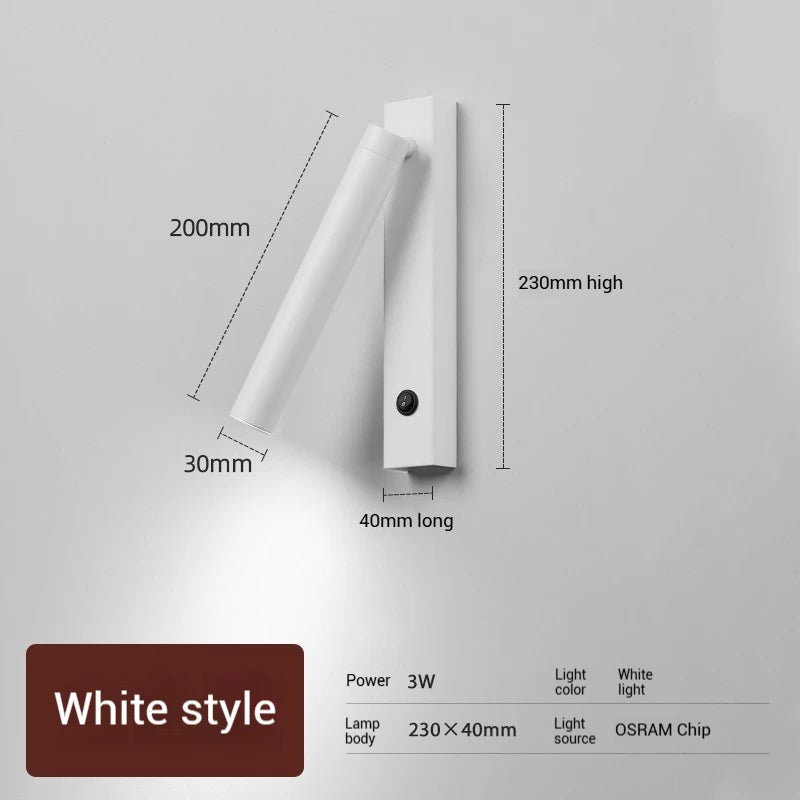 Adjustable Wall Light – Minimalist LED Spotlight