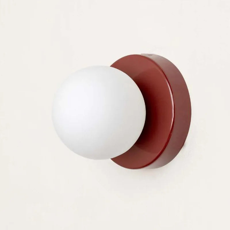 Macaron Round Wall Lamp – Nordic Ball Light