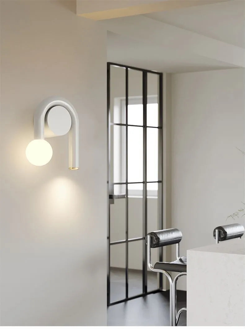U-Shape Wall Lamp – Modern Nordic Sconce