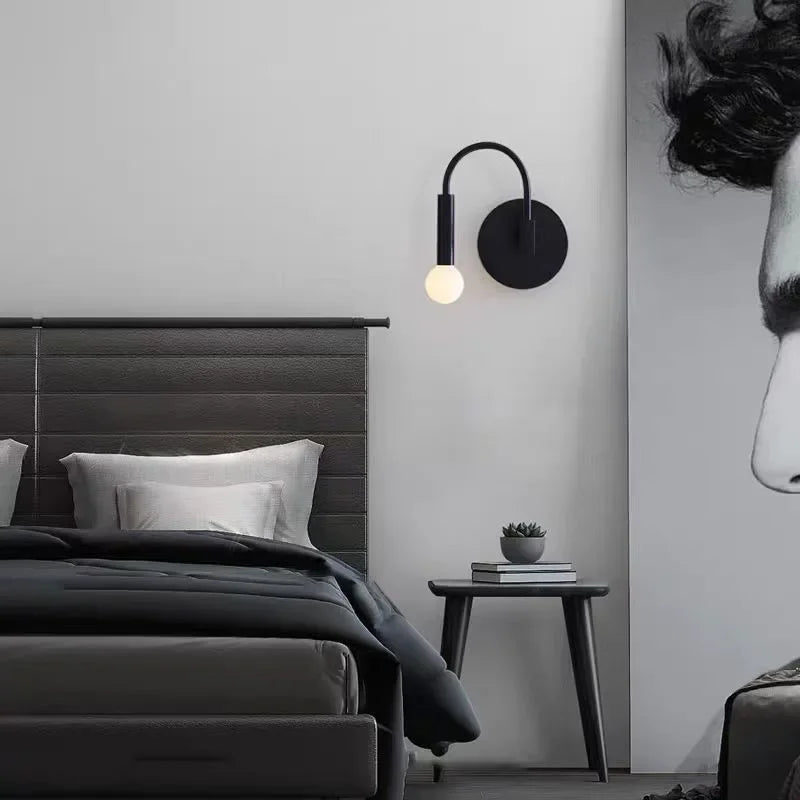 Nordic Black Wall Lamp