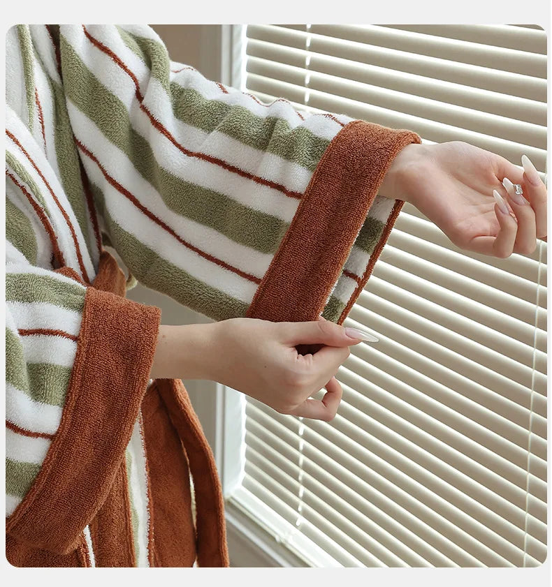Cotton Terry Bathrobe