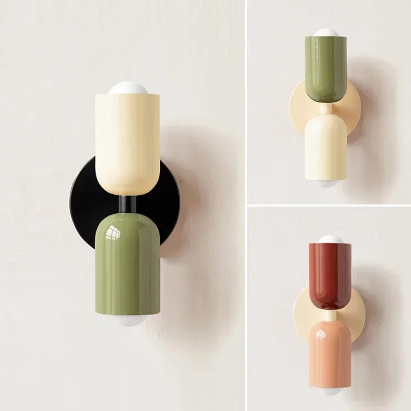 Colorful Wall Lamp – Nordic Macaron Accent Light