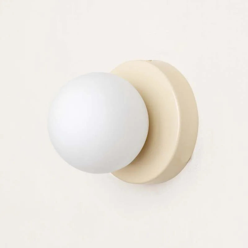 Macaron Round Wall Lamp – Nordic Ball Light