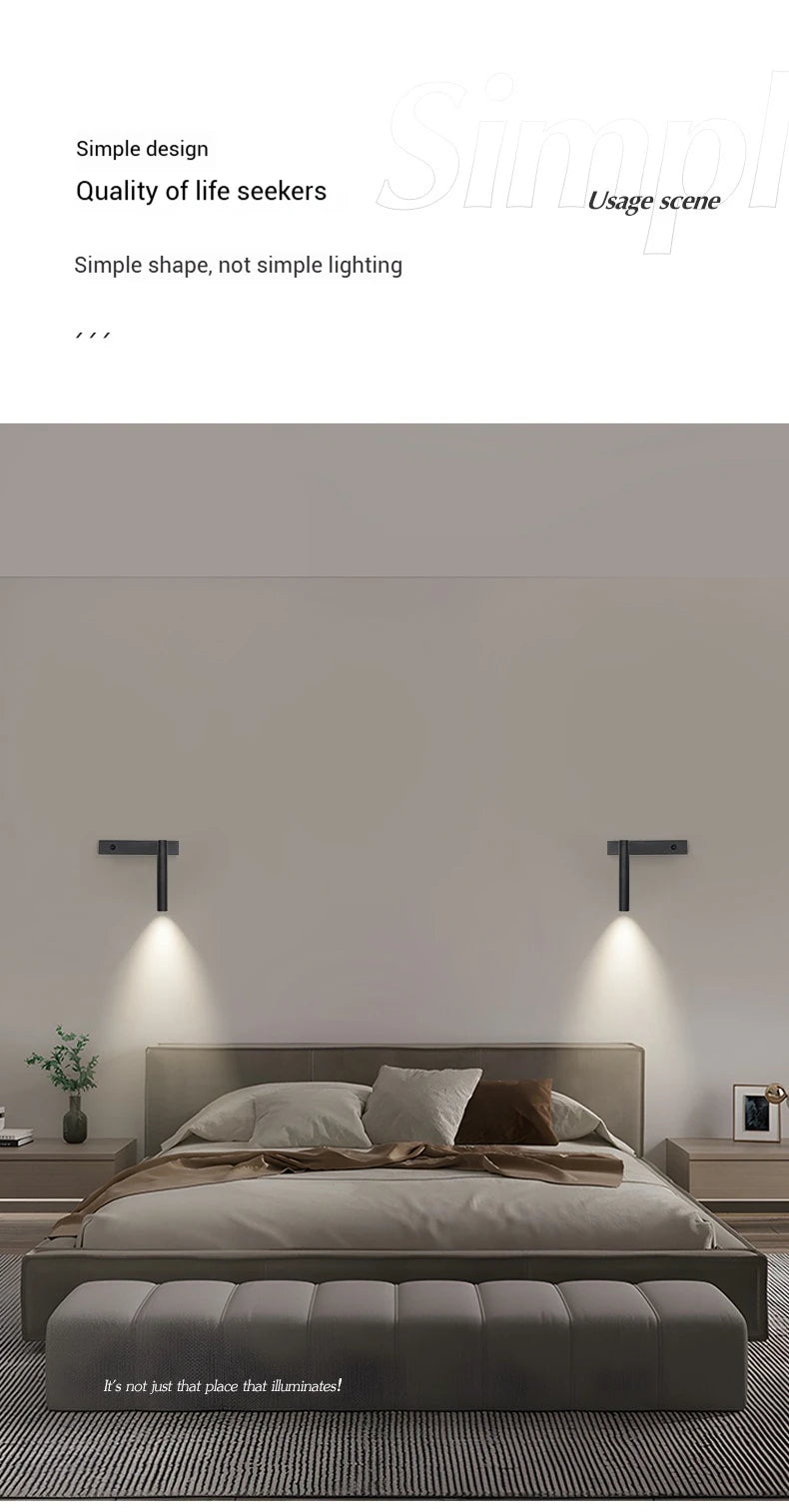 Adjustable Wall Light – Minimalist LED Spotlight