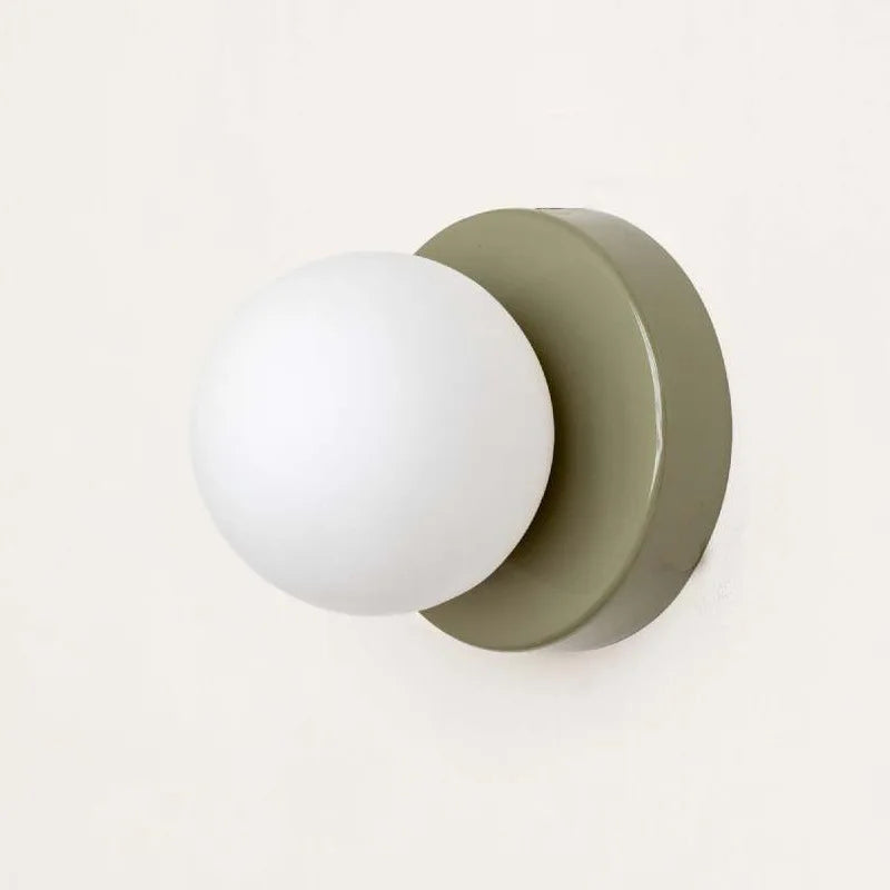 Macaron Round Wall Lamp – Nordic Ball Light