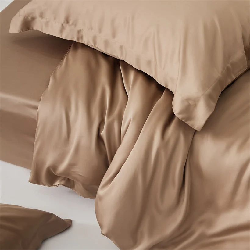 Luxury 100% Mulberry Silk Duvet Cover