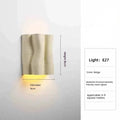 Modern Resin Wall Light – Sculptural LED Sconce