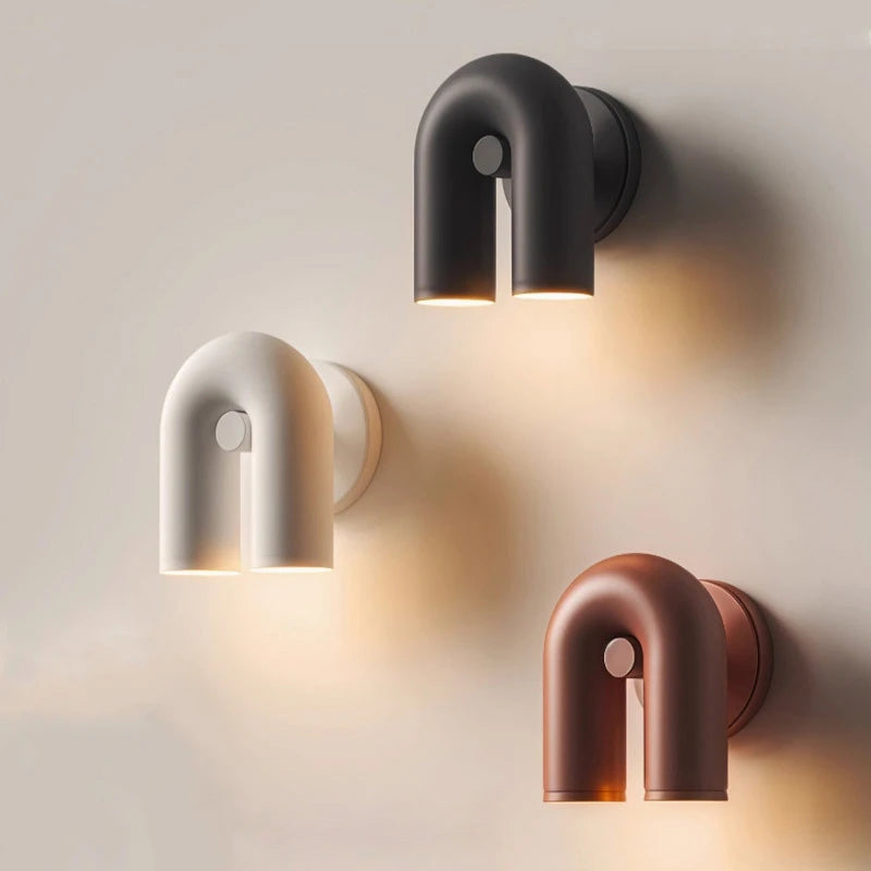 Italy Design LED Wall Lamp — U-Shaped Modern Sconce