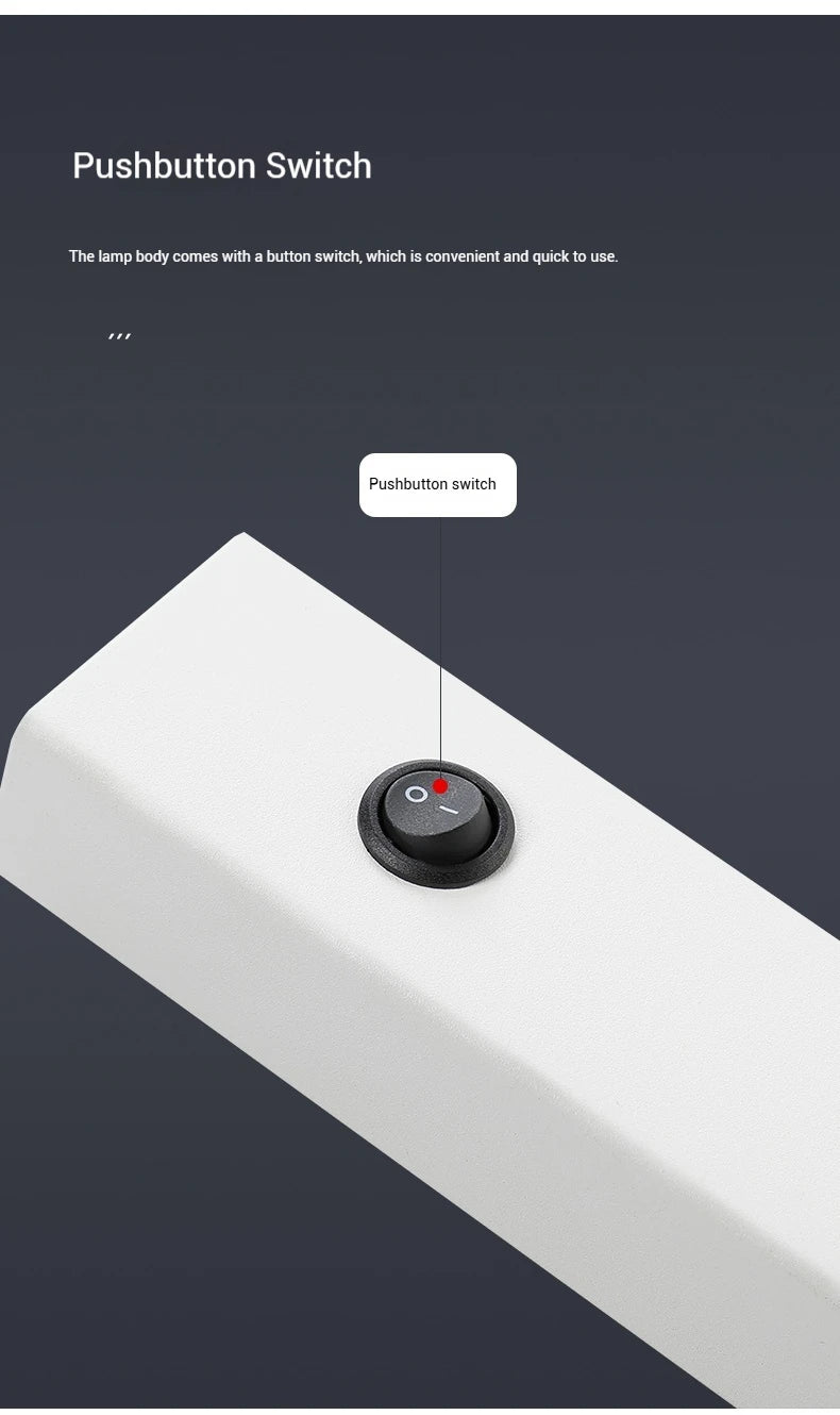 Adjustable Wall Light – Minimalist LED Spotlight