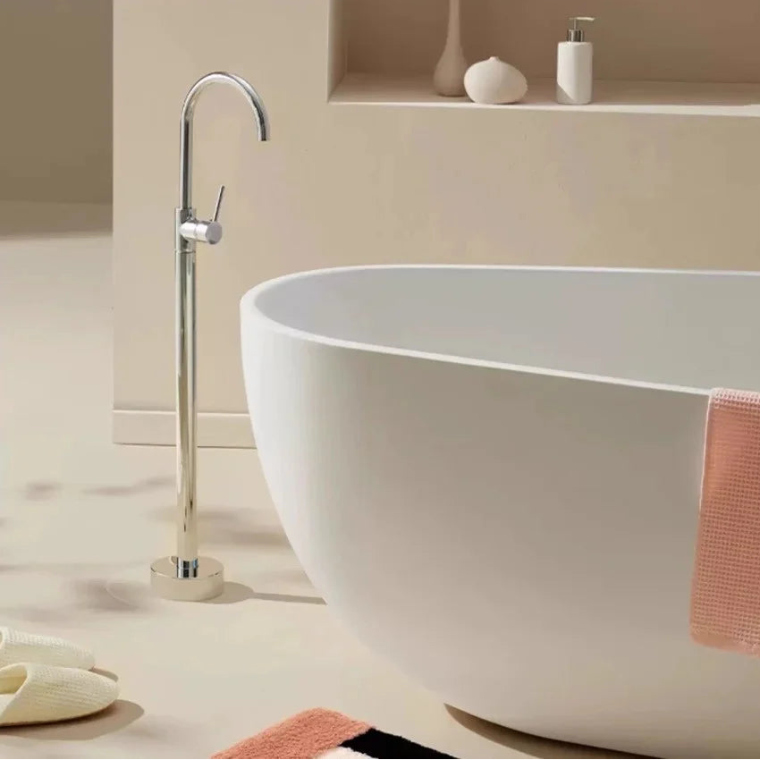 Groovy Pattern Cotton Bathroom Rug