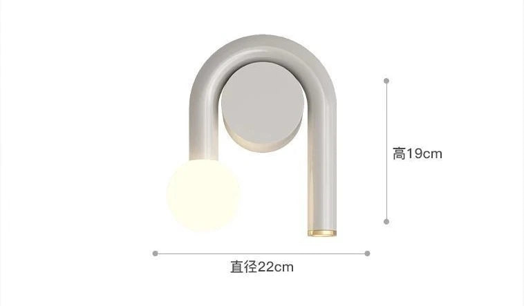 U-Shape Wall Lamp – Modern Nordic Sconce