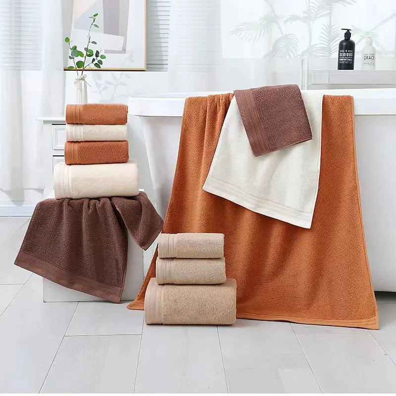 6-Piece Pure Cotton Towel Set