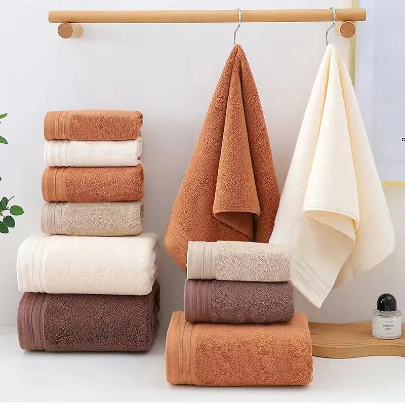 6-Piece Pure Cotton Towel Set