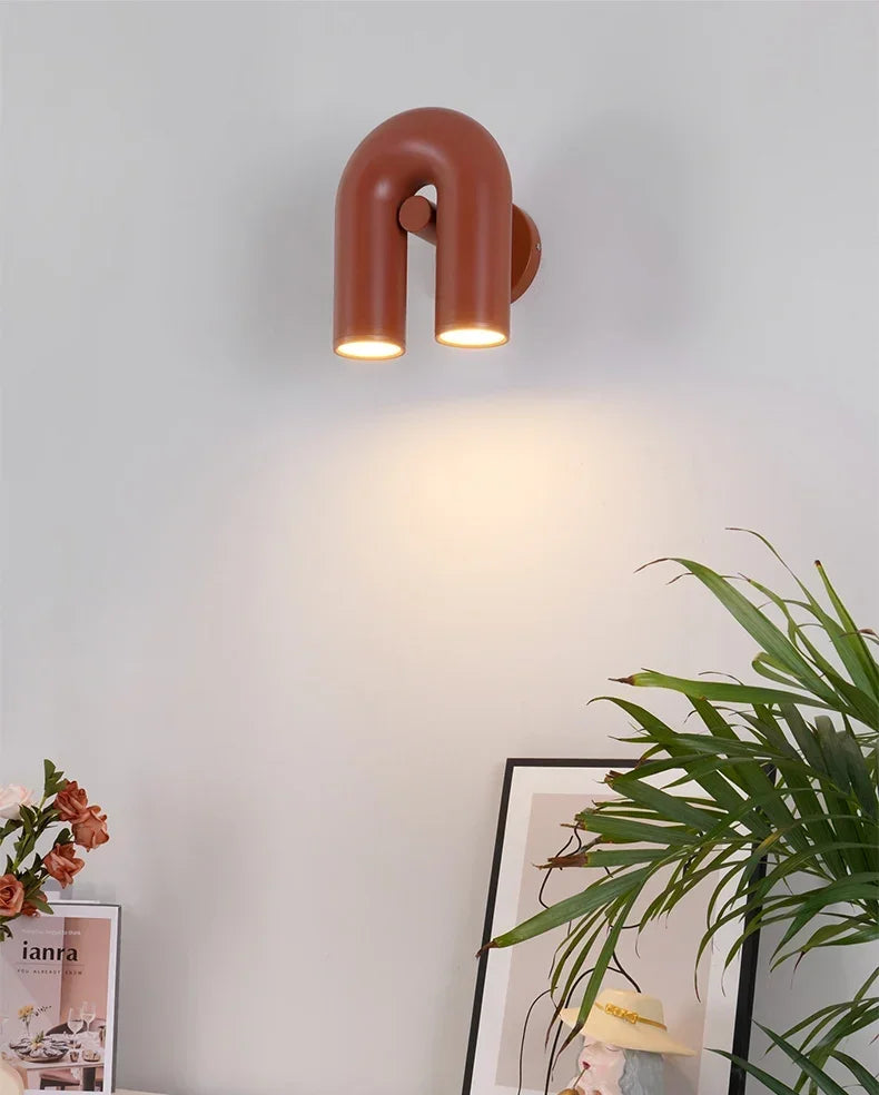 Italy Design LED Wall Lamp — U-Shaped Modern Sconce